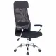 Кресло руководителя Flight EX-540, хром, ткань TW, сетка, черное главное фото в маленьком размере