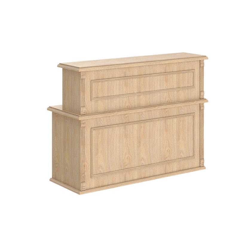 Стойка рецепция RMS 160 Дуб Девон 1600х600х1200 главное фото